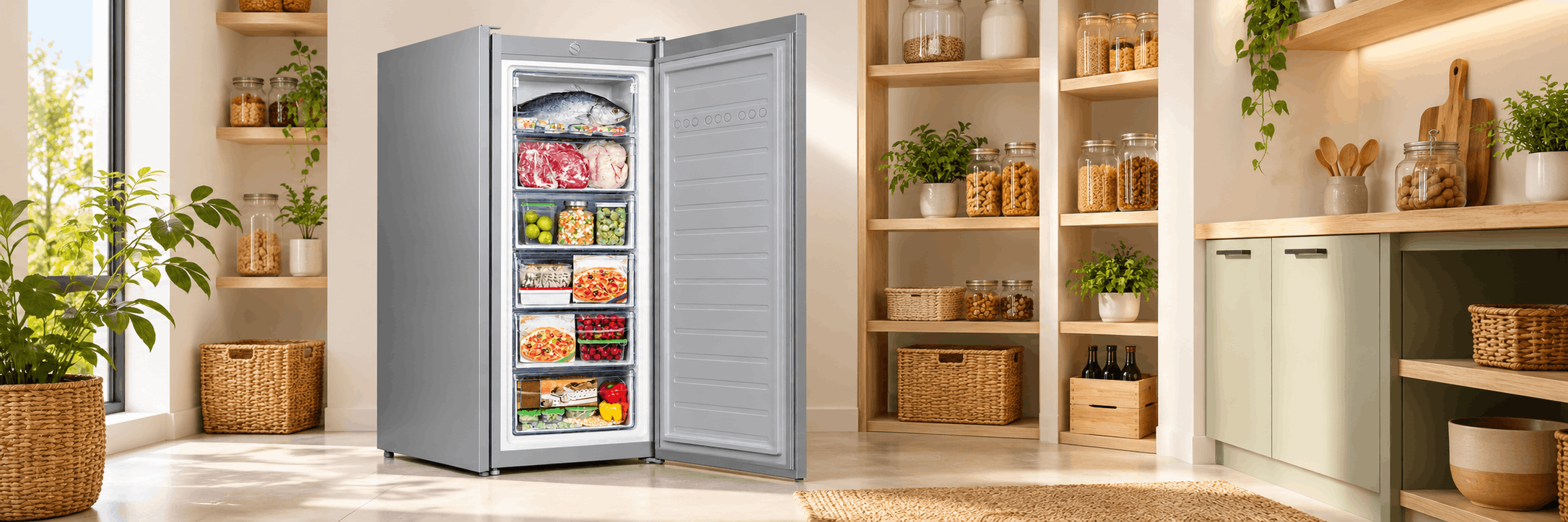 CONGELATEUR CAS6D-X INOX 6 T 200 L 